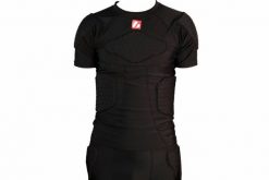 Koszulka kompresyjna z krótkim rękawem, futbol amerykański FS-09. Czarne odzież kompresyjna BARNETT, xl, bez wzorów, na fitness i siłownię. Za 199.00 zł.