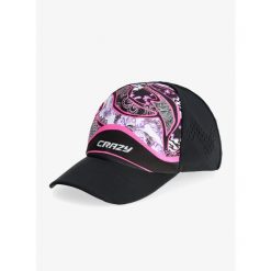 Czapka z daszkiem Crazy Cap Bro - crazy wave/pop. Czarne czapki z daszkiem Crazy, bez wzorów. Za 209.99 zł.