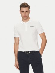 Lacoste Polo PH9185 Biały Regular Fit. Białe koszulki polo LACOSTE, m, bez wzorów, z bawełny, bez kołnierzyka, bez ramiączek. Za 279.99 zł.