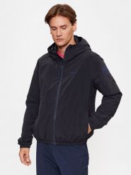 Aeronautica Militare Kurtka przejściowa 232AB2093CT3140 Granatowy Regular Fit. Niebieskie kurtki Aeronautica Militare, m, bez wzorów, z syntetyku, bez kaptura. Za 879.99 zł.