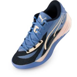 Puma All‑Pro Nitro Niskie buty do koszykówki Niebieskie 49,5. Niebieskie buty do koszykówki Puma, bez zapięcia, do koszykówki. Za 379.99 zł.