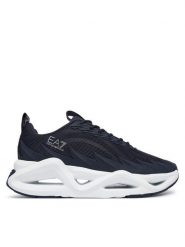 EA7 Emporio Armani Sneakersy 7X000304 AF18442 Granatowy. Niebieskie buty sportowe casual EA7 Emporio Armani, bez wzorów, z materiału, bez zapięcia. Za 959.99 zł.
