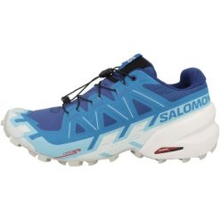 Buty do biegania męskie Salomon Speedcross 6 Lapis. Niebieskie buty do biegania Salomon, bez wzorów, z materiału, bez zapięcia, do biegania, salomon speedcross. Za 628.00 zł.