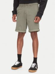 Jack&Jones Szorty materiałowe Bowie 12230336 Zielony Regular Fit. Zielone szorty Jack&Jones, l, bez wzorów, z bawełny. Za 129.99 zł.