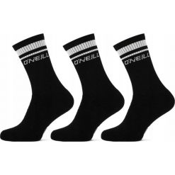 Skarpety długie dla mężczyzn O'neill Stripe 3-pak. Białe skarpetki sportowe O'Neill, bez wzorów. W wyprzedaży za 29.99 zł.