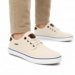 Buty męskie trampki sportowe Wrangler CALYPSO DERBY C MEN LOW. Brązowe trampki Wrangler, l, bez wzorów, bez zapięcia. Za 169.00 zł.