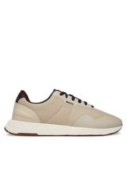 BOSS Sneakersy Titanium Runn 50563962 Beżowy. Brązowe buty sportowe casual Boss, bez wzorów, z materiału, bez zapięcia. Za 699.99 zł.