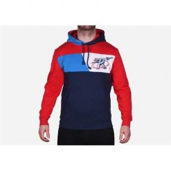 Bluza sportowa męska Mitchell & Ness Houston Rockets. Czerwone bluzy z kapturem Mitchell & Ness, m, bez wzorów, z kapturem. Za 521.00 zł.