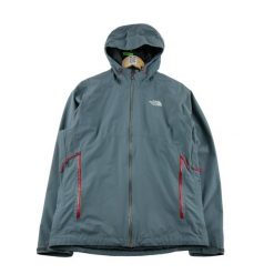 Second life - Kurtka przeciwdeszczowa męska The North Face - Stan bardzo dobry. Szare kurtki The North Face, l, bez wzorów, z nylonu, bez kaptura. Za 212.96 zł.