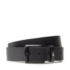 Pasek Tommy Hilfiger. Czarne paski Tommy Hilfiger, bez wzorów. Za 119.99 zł.