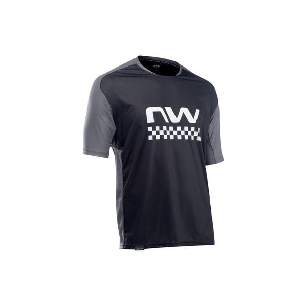 Koszulka rowerowa mtb NORTHWAVE EDGE Jersey czarna. Czarne bluzy Northwave, xl, bez wzorów, z jersey, bez kaptura. Za 145.00 zł.