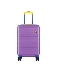 Semi Line Walizka kabinowa T5845-1 Fioletowy. Fioletowe walizki Semi-line, bez wzorów, z tworzywa sztucznego. Za 189.99 zł.