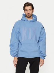 K1X Bluza Hoodie 60210137 Niebieski Regular Fit. Niebieskie bluzy K1X, m, bez wzorów, z bawełny, bez kaptura. Za 199.99 zł.