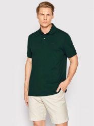Boss Polo Pallas 50468362 Zielony Regular Fit. Zielone koszulki polo Boss, m, bez wzorów, z bawełny, bez kołnierzyka, bez ramiączek. Za 359.99 zł.