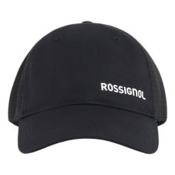 Czapka Trucker Rossignol. Czarne czapki z daszkiem Rossignol, bez wzorów. Za 230.50 zł.