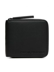 Armani Exchange Portfel XM003370 AF26679 MC043 Czarny. Czarne portfele Armani Exchange, bez wzorów, ze skóry. Za 404.99 zł.