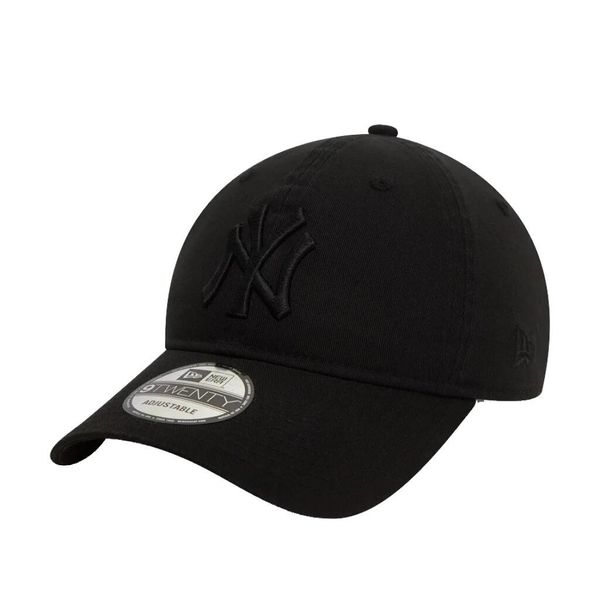 Wyblakła czapka z daszkiem New Era New York Yankees 9TWENTY. Czarne czapki z daszkiem New Era, bez wzorów, z materiału. Za 167.50 zł.