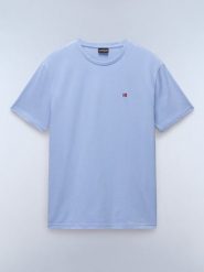 NAPAPIJRY Koszulka "Salis" w kolorze błękitnym rozmiar: M. Niebieskie bezrękawniki NAPAPIJRY, m, bez wzorów, z bawełny, bez kołnierzyka, bez ramiączek. Za 75.34 zł.