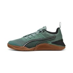 Buty do treningu biegowego Puma Fuse 3.0. Zielone buty do biegania Puma, bez wzorów, bez zapięcia, do biegania. W wyprzedaży za 370.50 zł.