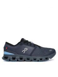 On Sneakersy Cloud x 4 3ME30044739 Granatowy. Niebieskie buty sportowe casual On, bez wzorów, z materiału, bez zapięcia. Za 719.99 zł.