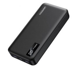 Ugreen PB312 20000mAh PD 20W (czarny). Czarne powerbanki . Za 119.90 zł.