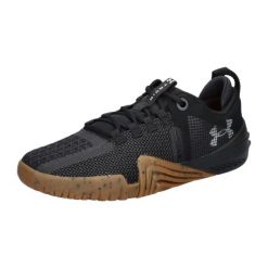 Buty treningowe męskie Under Armour Tribase Reign 6. Czarne buty do biegania Under Armour, bez wzorów, z materiału, bez zapięcia, do biegania. Za 845.00 zł.