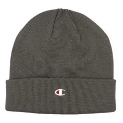 Czapka Unisex Dla Dorosłych. Szare czapki zimowe Champion, bez wzorów. Za 98.99 zł.