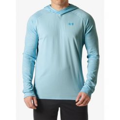 Bluza termoaktywna męska Helly Hansen LIFA Active Solen GR Hoodie. Niebieskie bielizna termoaktywna Helly Hansen, m, bez wzorów, bez ramiączek. Za 314.99 zł.
