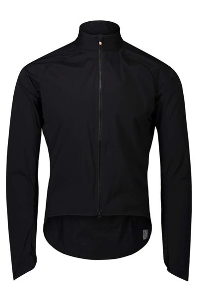 Kurtka kolarska męska POC Pure-Lite Splash. Czarne kurtki POC, m, bez wzorów, z materiału, bez kaptura. Za 605.60 zł.