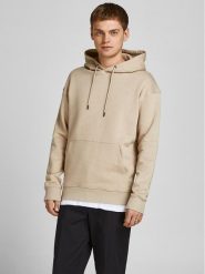 Jack&Jones Bluza Star 12208157 Beżowy Relaxed Fit. Brązowe bluzy Jack&Jones, m, bez wzorów, z syntetyku, bez kaptura. Za 99.99 zł.