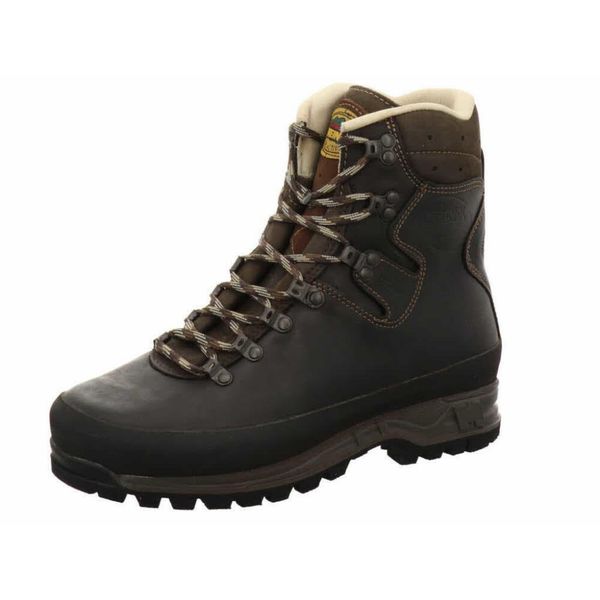 Buty trekkingowe męskie Meindl Engadin Men MFS. Brązowe buty trekkingowe MEINDL, bez wzorów, bez zapięcia. Za 1,586.00 zł.