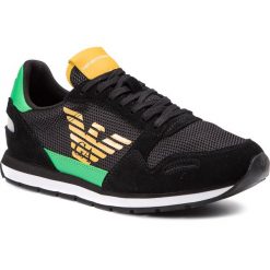Sneakersy EMPORIO ARMANI - X4X215 XL693 D791 Black/Black/Green. Buty sportowe casual marki Emporio Armani. Za 719.00 zł.