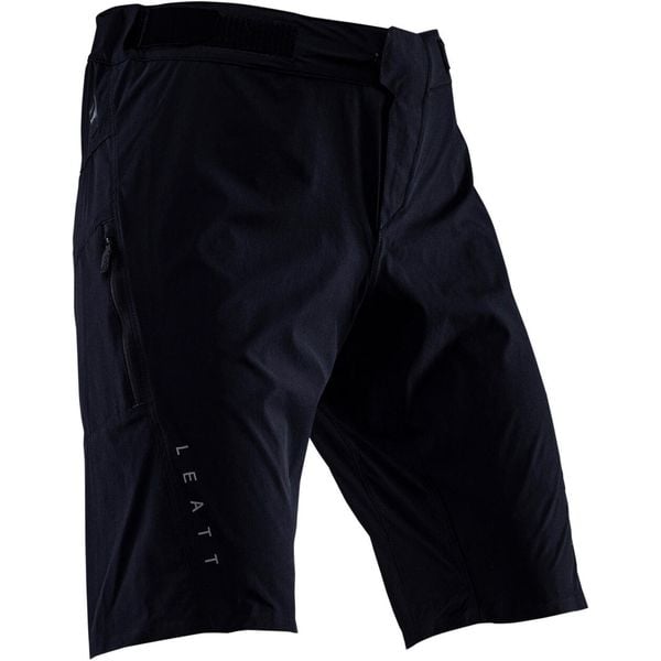 Spodenki rowerowe (+spodenki kolarskie z pampersem w zestawie) LEATT Shorts MTB. Czarne spodenki rowerowe LEATT, s, bez wzorów, rowerowe. W wyprzedaży za 314.10 zł.