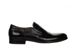 Półbuty John Doubare 720-82-183 Black 104222, Czarny Skóra naturalna - 44. Czarne eleganckie półbuty John Doubare, bez wzorów, ze skóry, bez obcasa, bez zapięcia. W wyprzedaży za 524.99 zł.