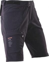 Spodenki rowerowe męskie Leatt MTB Trail 6.0 Cargo ghost black. Czarne spodenki rowerowe LEATT, m, bez wzorów, z materiału, rowerowe. Za 569.99 zł.