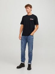 Jack & Jones Koszulka w kolorze czarnym rozmiar: XL. Czarne bezrękawniki Jack & Jones, xl, bez wzorów, z bawełny, bez kołnierzyka, bez ramiączek. Za 48.45 zł.