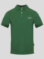 Plein Sport Koszulka polo w kolorze zielonym rozmiar: L. Zielone koszulki polo Plein Sport, l, bez wzorów, bez kołnierzyka, bez ramiączek. Za 230.00 zł.