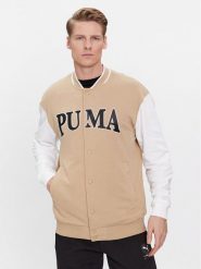 Puma Bluza Squad 678971 Beżowy Regular Fit. Brązowe bluzy Puma, m, bez wzorów, z bawełny, bez kaptura. Za 189.99 zł.