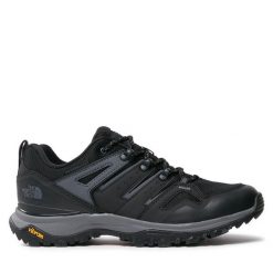Trekkingi The North Face. Czarne buty trekkingowe The North Face, bez wzorów, bez zapięcia. Za 389.99 zł.
