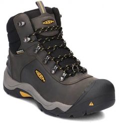 Buty do chodzenia męskie Keen Revel Iii. Szare buty sportowe casual Keen, bez wzorów, z materiału, za kostkę, bez zapięcia. Za 636.00 zł.