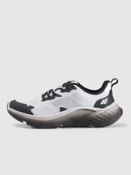 4F Buty do biegania Freemove Mesh męskie - białe 40. Białe buty do biegania 4F, bez wzorów, z gumy, bez zapięcia, do biegania. Za 329.99 zł.