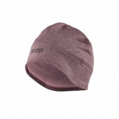 Sportowa czapka zimowa CEP Cold Weather unisex. Fioletowe czapki zimowe CEP, bez wzorów, z elastanu. Za 79.00 zł.