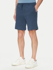 BOSS Szorty sportowe Sewalk 50511726 Niebieski Regular Fit. Niebieskie krótkie spodenki sportowe Boss, l, bez wzorów, z bawełny. Za 339.99 zł.
