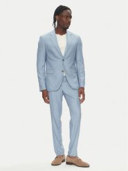Lindbergh Garnitur 30-606034 Błękitny Slim Fit. Niebieskie garnitury Lindbergh, m, bez wzorów, z syntetyku. Za 859.99 zł.