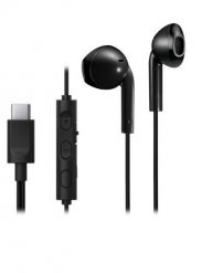 Słuchawki douszne JVC HA-FR17UC USB-C Czarne. Czarne słuchawki douszne Jvc. Za 86.99 zł.