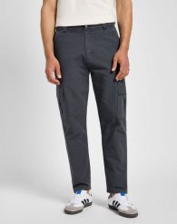 LEE MĘSKIE SPODNIE MATERIAŁOWE CARGO PANT DARK MUTED GRAY 112355783 L72K008531. Szare jeansy Lee, l. Za 209.99 zł.