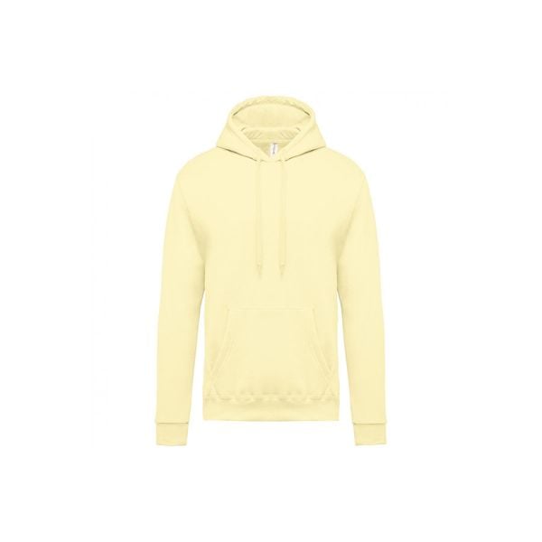 Bluza z kapturem Kariban. Żółte bluzy z kapturem KARIBAN, xl, bez wzorów, z bawełny, z kapturem. Za 192.00 zł.