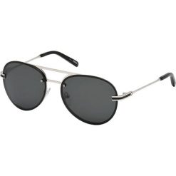 Okulary przeciwsłoneczne "MB717S/S" w kolorze czarno-srebrnym. Czarne okulary przeciwsłoneczne marki Roberto Cavalli, Balenciaga, Versace. W wyprzedaży za 499.95 zł.