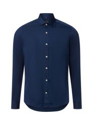Finshley & Harding Koszula Mężczyźni Slim Fit Bawełna niebieski, XXL. Niebieskie koszule Finshley & Harding, m, bez wzorów, z bawełny, bez kołnierzyka, bez ramiączek. Za 199.95 zł.