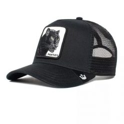 Czapka z daszkiem Goorin Bros. The Panther Trucker - 101-0381-BLK. Czarne czapki z daszkiem Goorin Bros, bez wzorów. Za 157.00 zł.